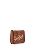 Pochette stampata Aline marrone