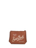 Pochette stampata Aline marrone