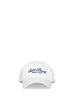 Cappellino Baseball in cotone bianco con logo ricamato