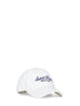 Cappellino Baseball in cotone bianco con logo ricamato