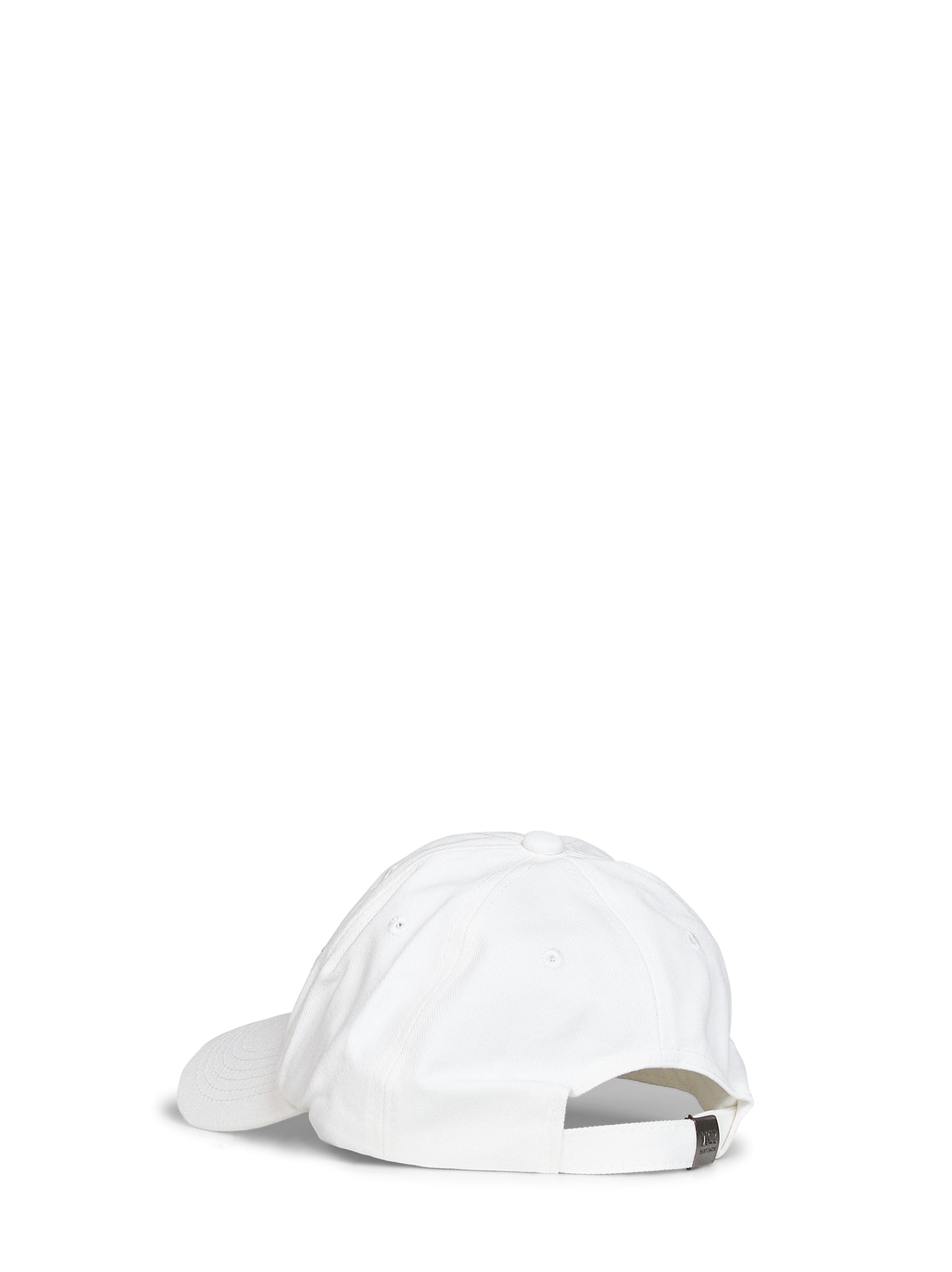 Cappellino Baseball in cotone bianco con logo ricamato