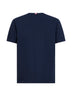 Navy blue stretch cotton pique Bakewell T-shirt