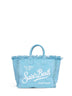 Borsa a mano con tracolla Colette azzurra