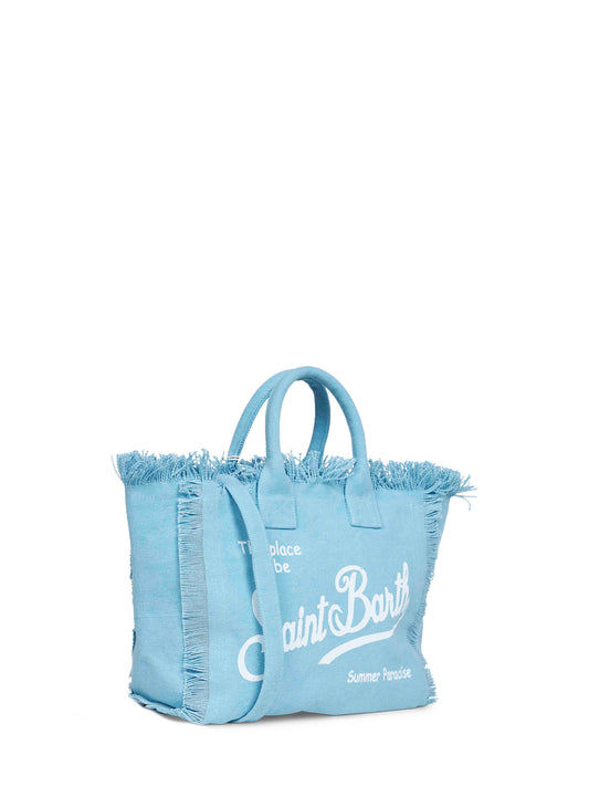 Light blue Colette handbag with shoulder strap