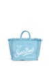 Borsa a mano con tracolla Colette azzurra