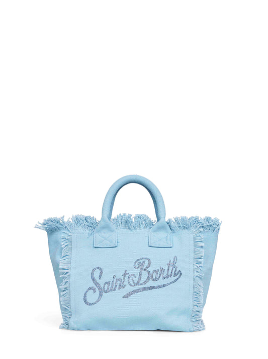 Light blue Colette handbag with shoulder strap