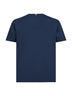 T-shirt Denver in cotone blu con stampa Sport Club