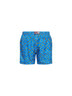 Shorts da mare Lighting in tessuto leggero stampato azzurro
