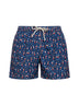 Blue lightweight printed fabric Lighting swim shorts - APEROL SPECIAL EDITION