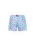 Light blue striped Lighting Micro swim shorts with lobster print