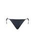 Slip mare brasiliana Marielle Plate in lycra glossy finish blu