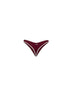Slip bikini brasiliana Naomi String in lycra bordeaux