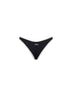 Slip bikini brasiliana Naomi String in lycra nera
