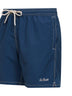 Marine blue logo embroidered Patmos classic swim shorts