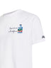 White Aperitivo a Portofino-embroidered Portofino T-shirt - PORTOFINO DRY GIN SPECIAL EDITION