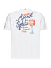T-shirt Portland bianca con stampa Aperol Spritz - Edizione Speciale