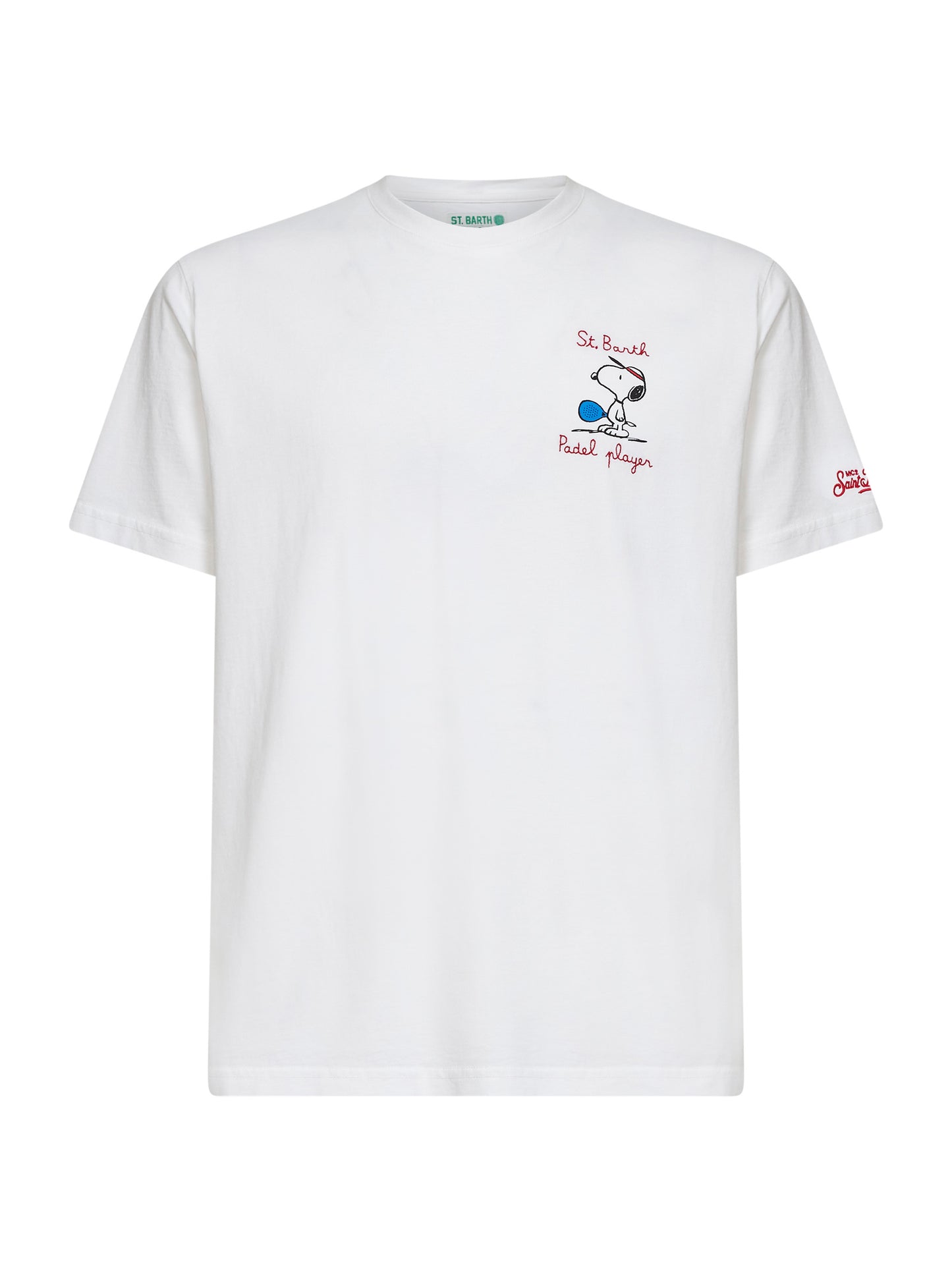 T-shirt Portland bianca con stampa Snoopy- Edizione Speciale