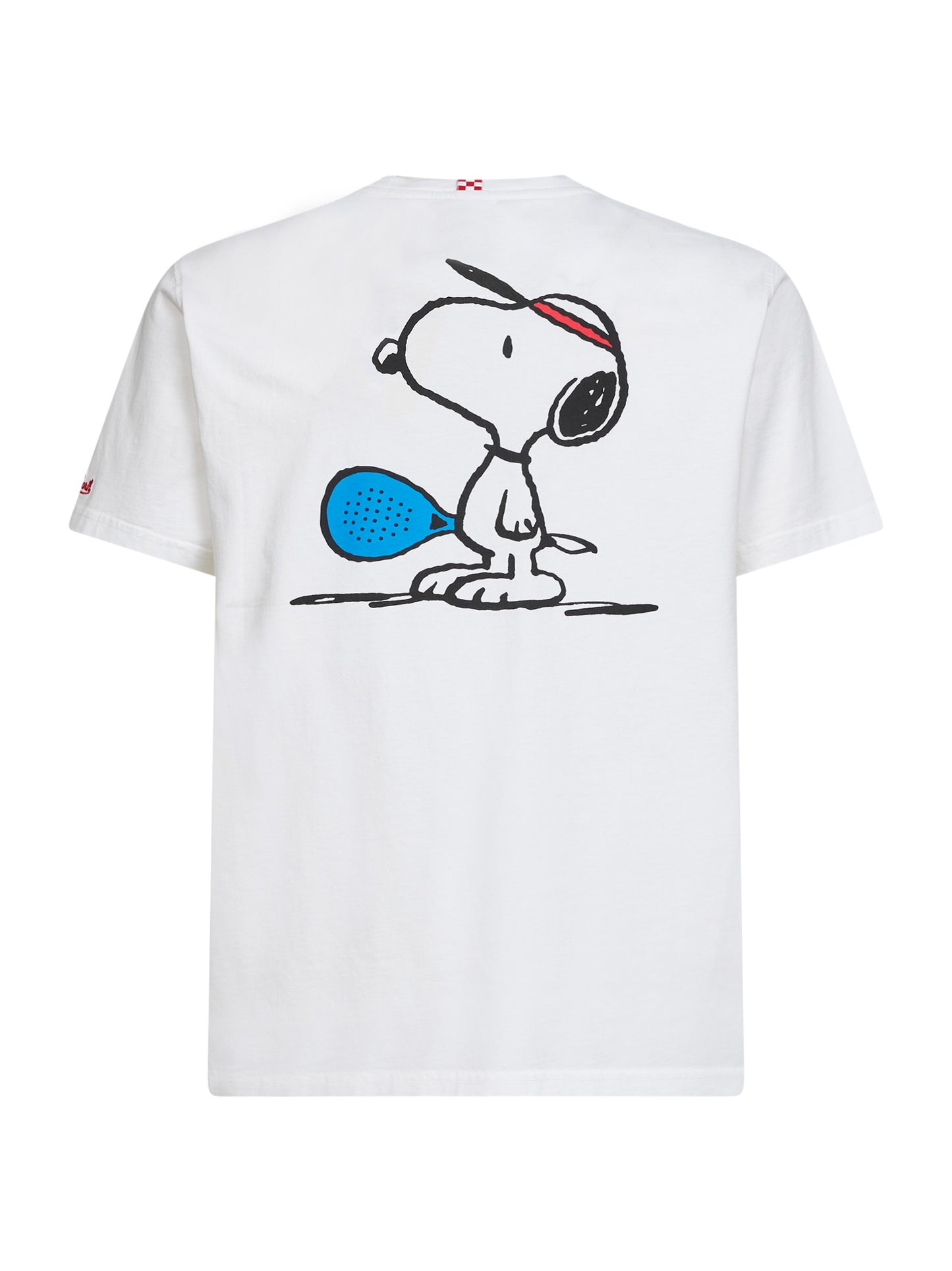 T-shirt Portland bianca con stampa Snoopy- Edizione Speciale