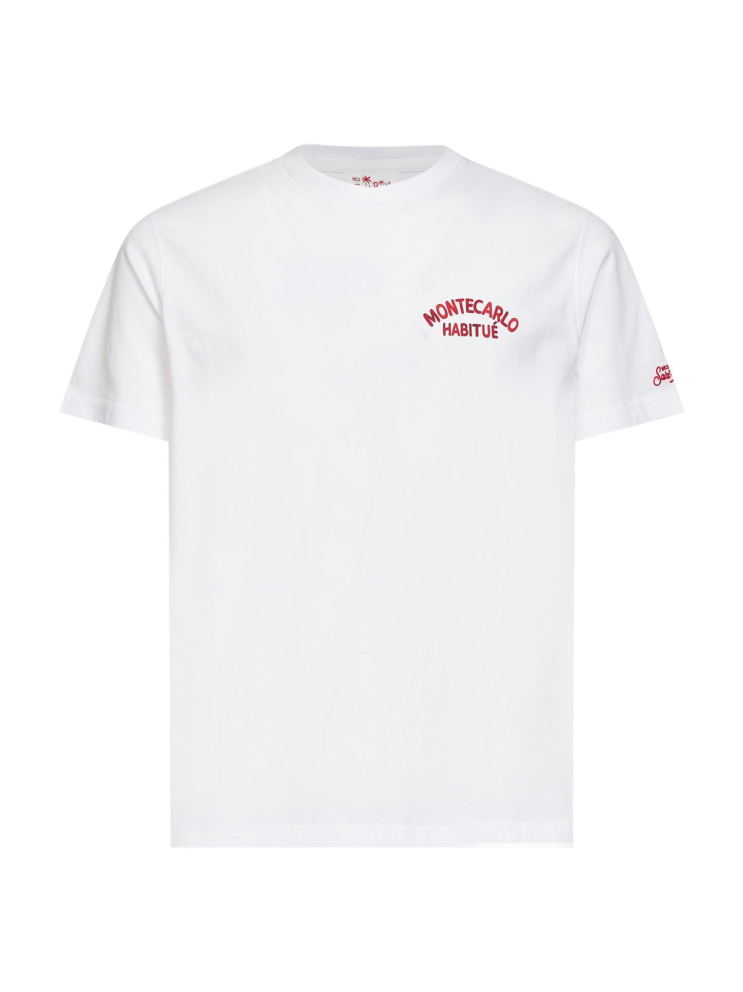 T-shirt Portland bianca con stampa Scrooge Montecarlo