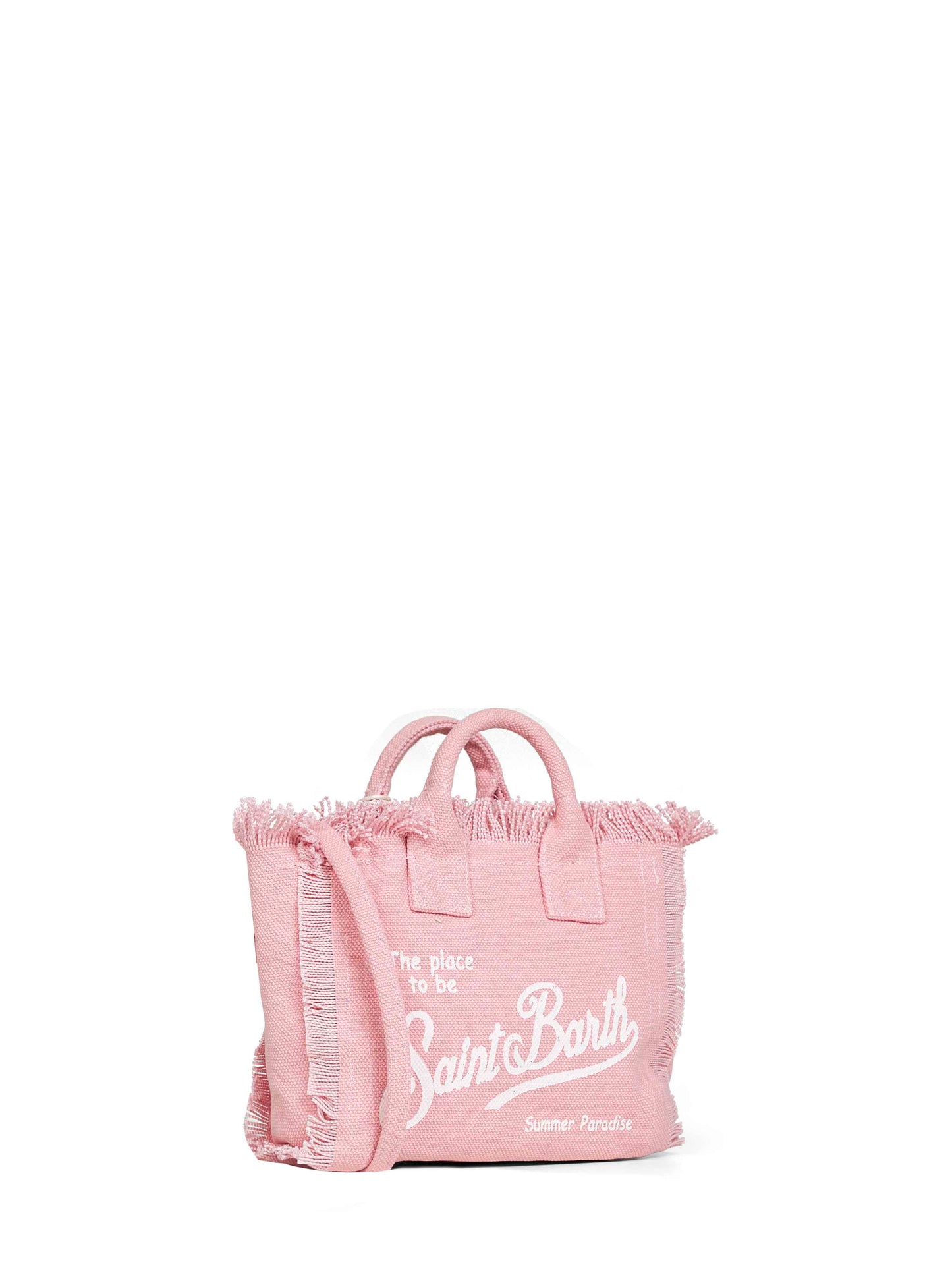 Borsa a mano con tracolla Mini Vanity rosa