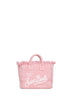 Borsa a mano con tracolla Mini Vanity rosa