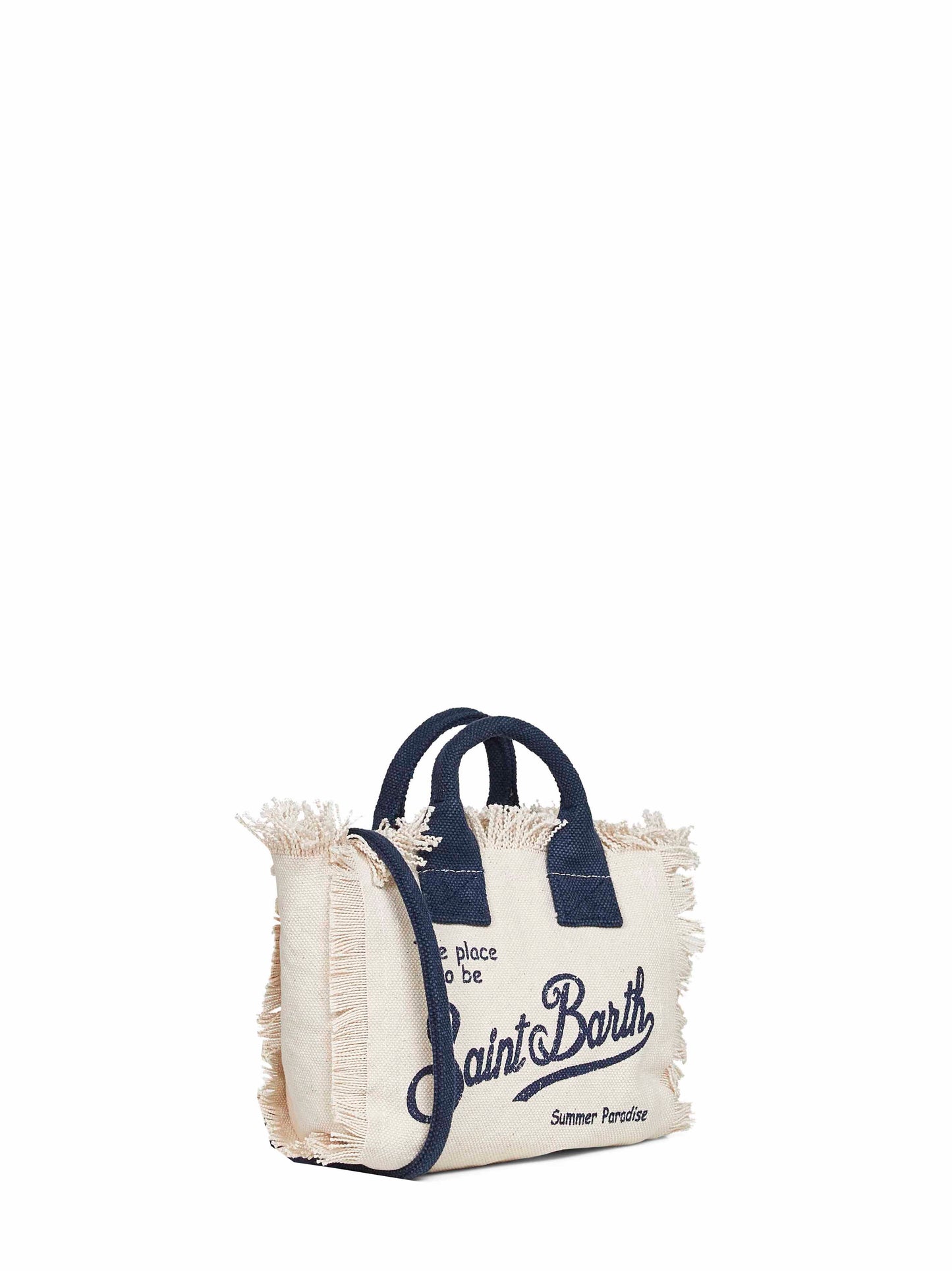 Borsa a mano con tracolla Mini Vanity avorio