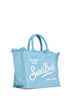 Borsa a mano Vanity azzurra