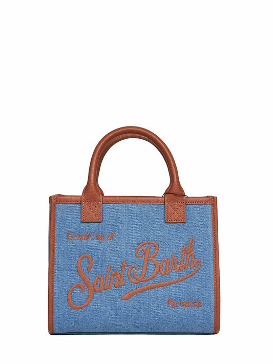 Blue Vanity Bag Midi handbag with shoulder strap