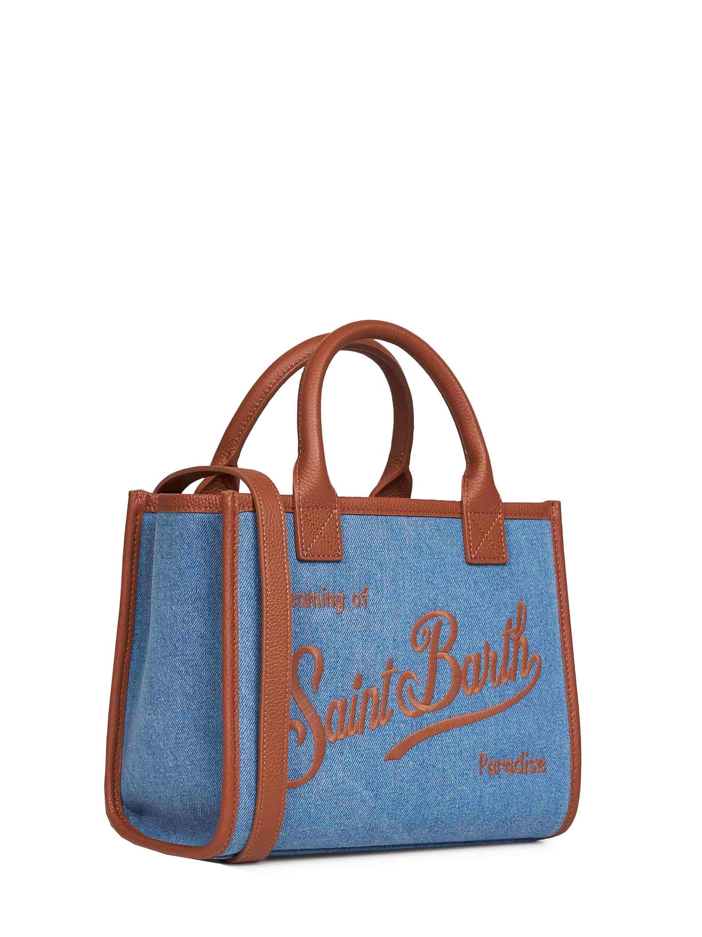 Blue Vanity Bag Midi handbag with shoulder strap