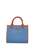 Blue Vanity Bag Midi handbag with shoulder strap