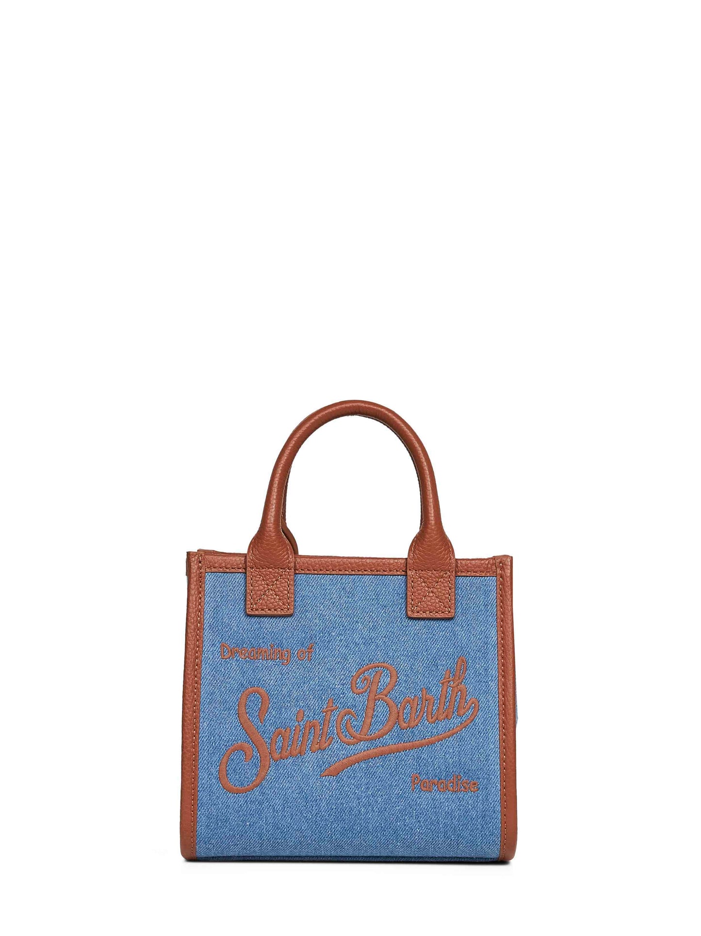 Borsa a mano con tracolla Vanity Bag Mini blu