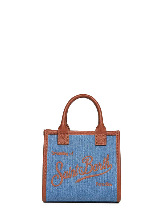 Blue Vanity Bag Mini handbag with shoulder strap