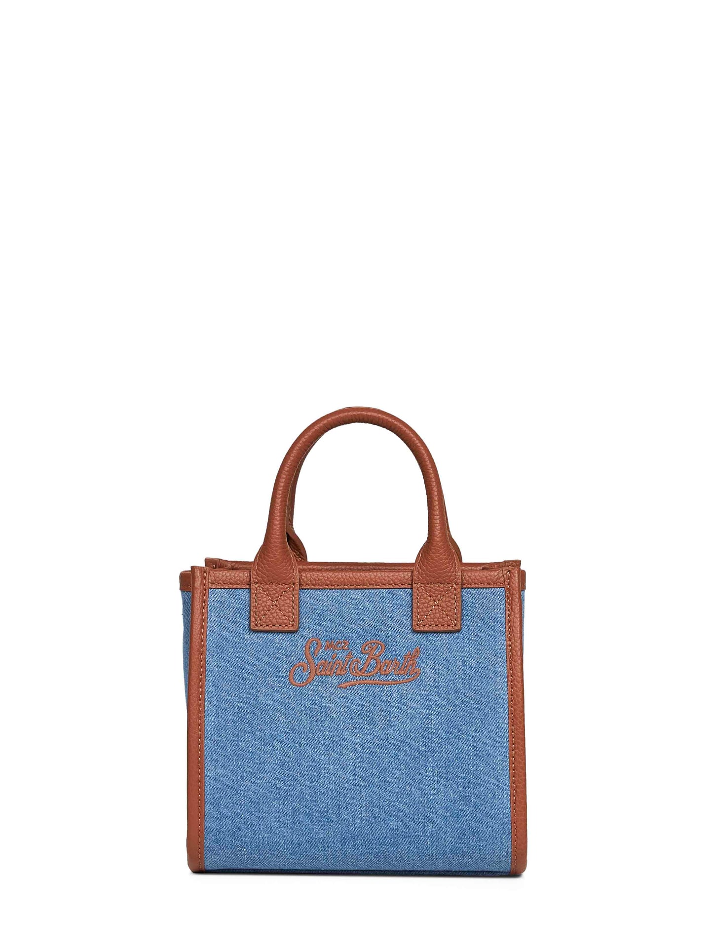 Borsa a mano con tracolla Vanity Bag Mini blu