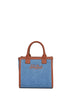 Borsa a mano con tracolla Vanity Bag Mini blu