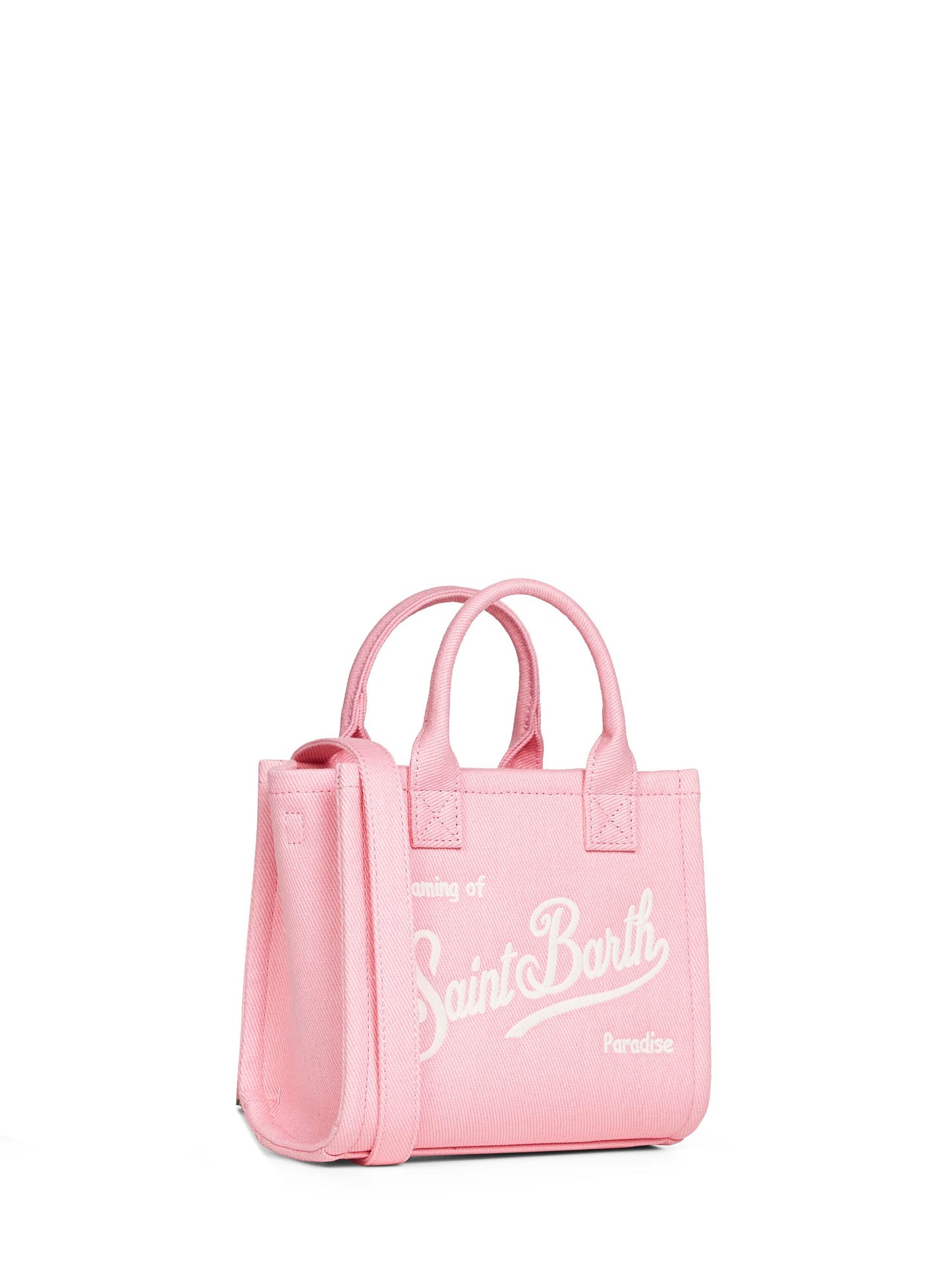 Borsa a mano con tracolla Vanity Bag Mini rosa