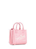 Borsa a mano con tracolla Vanity Bag Mini rosa
