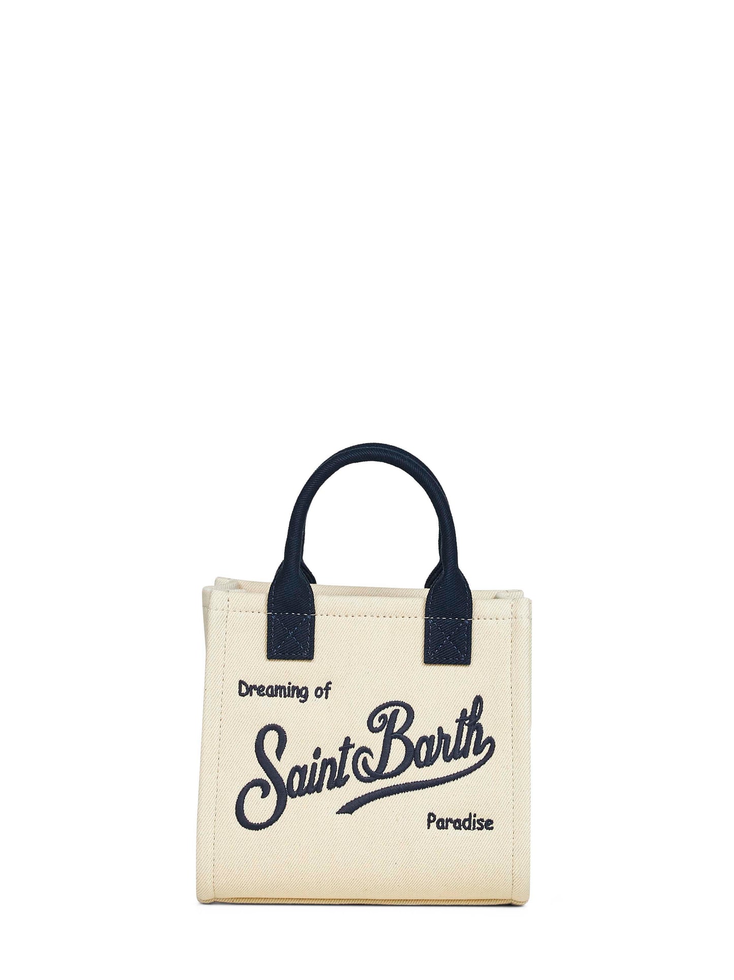 Borsa a mano con tracolla Vanity Bag Mini avorio