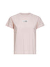 T-shirt numeric in jersey di cotone traspirante rosa