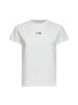 Off-white breathable cotton jersey numeric T-shirt