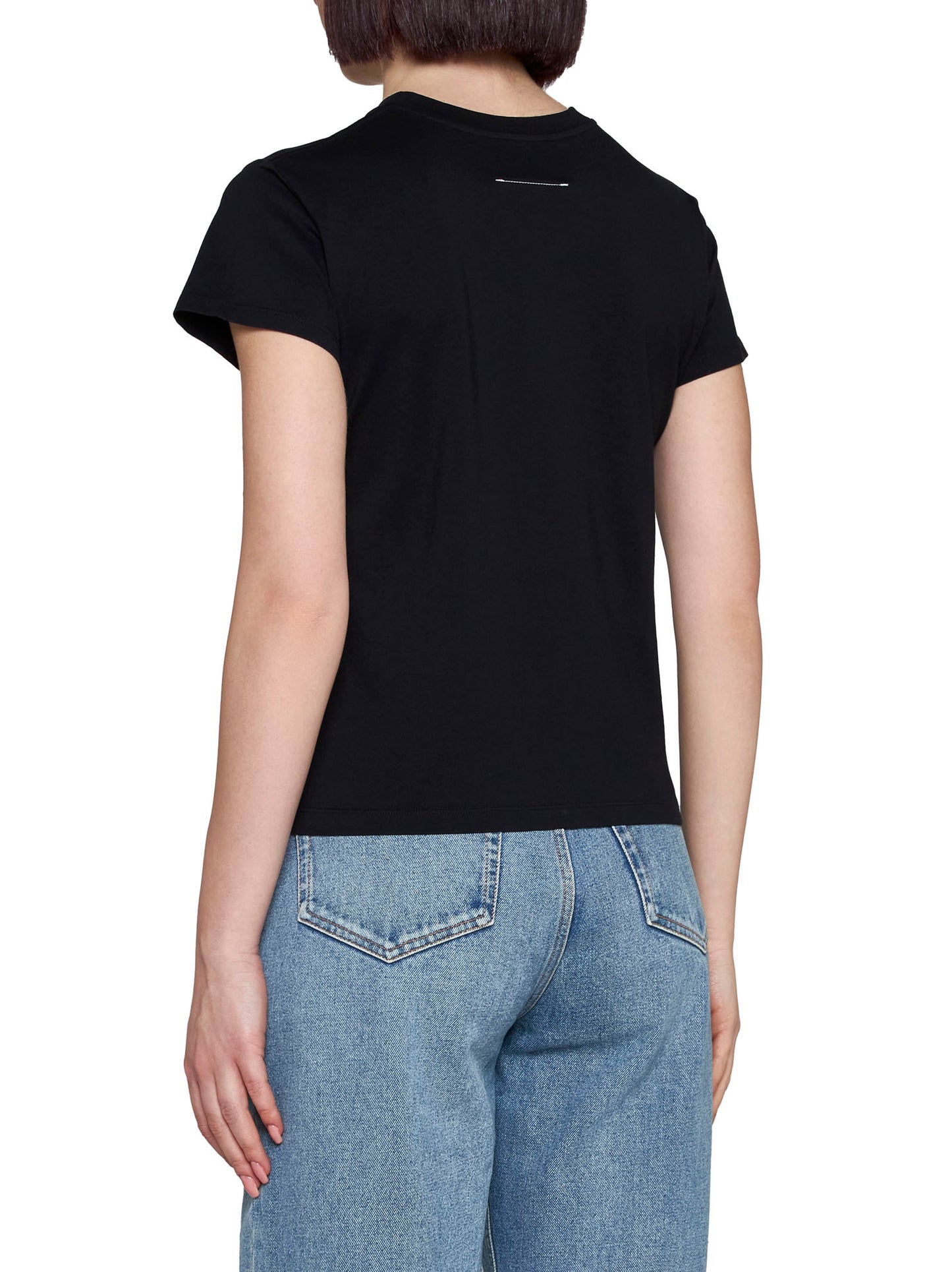 T-shirt in cotone con logo