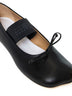 Black leather Anatomic Numeric ballerinas by MM6