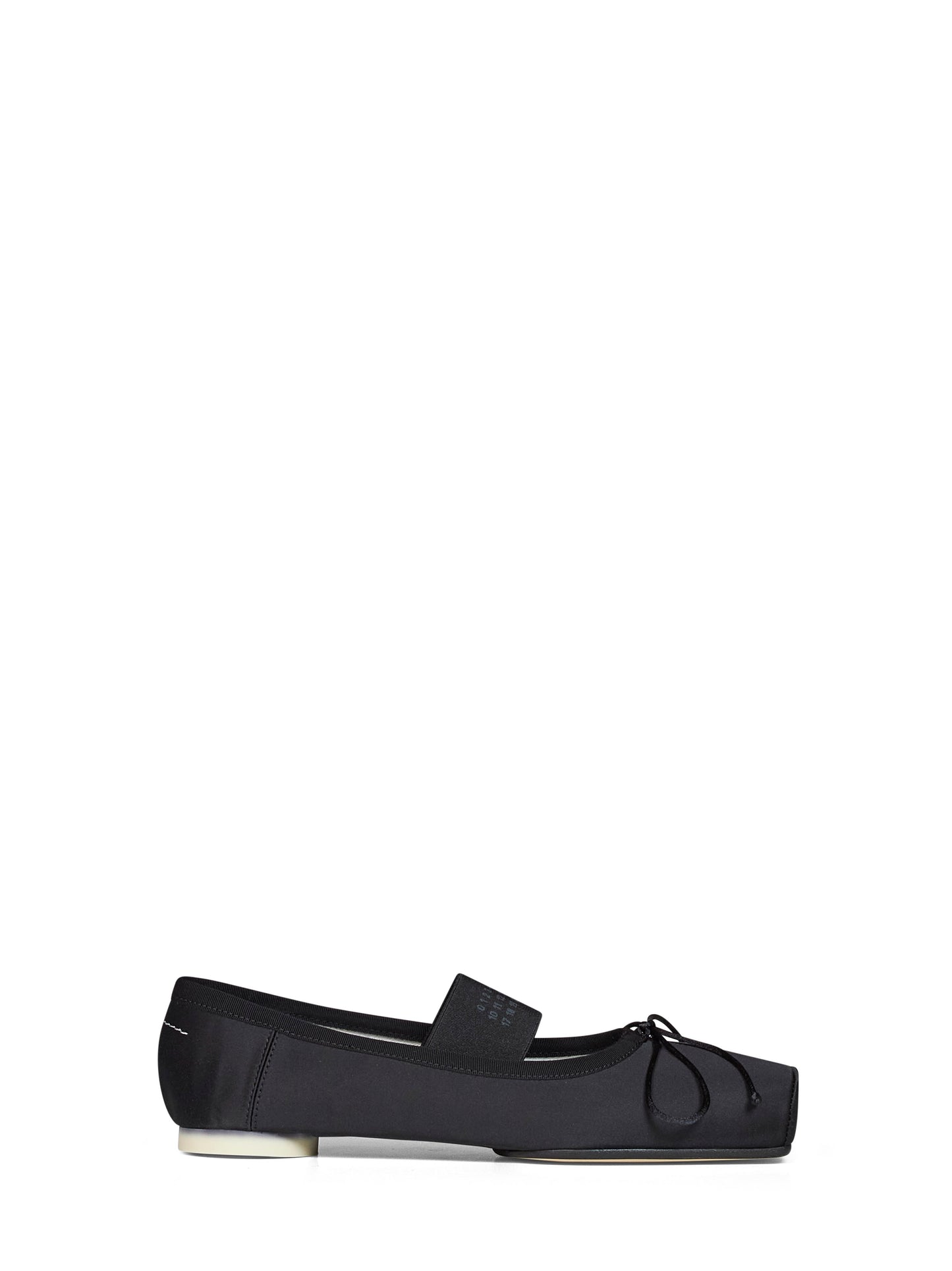 Ballerine in raso nero
