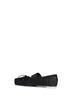 Ballerine in raso nero