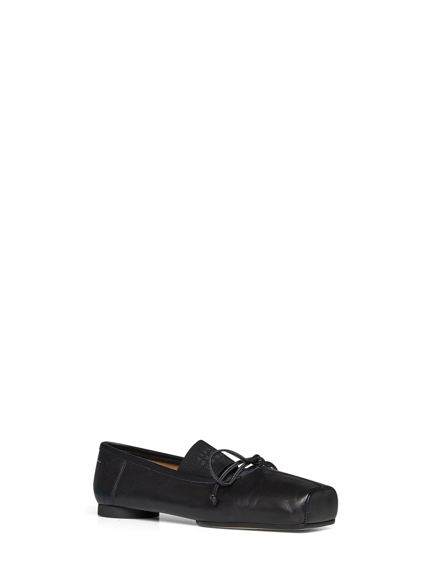 Ballerine in pelle nera
