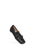 Ballerine in pelle nera