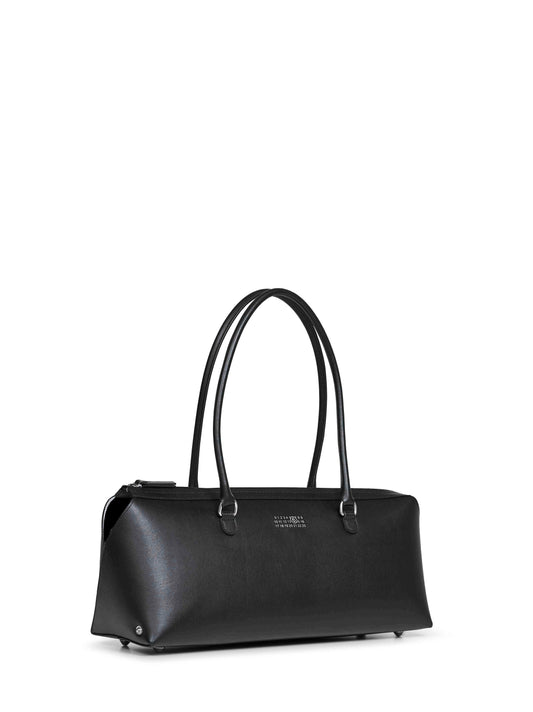 Borsa a spalla New Bauletto J Large nera