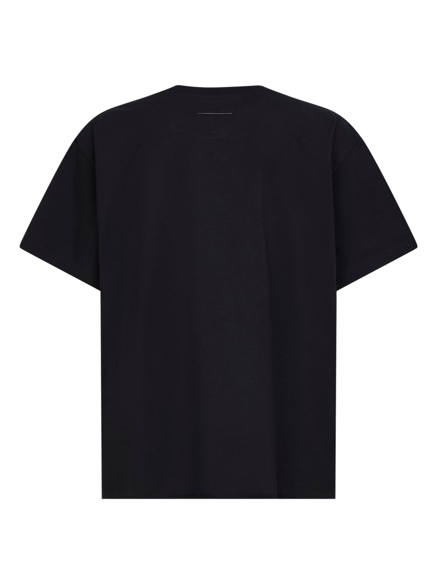 T-shirt numeric in jersey di cotone nero