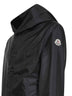 Giacca a vento con cappuccio Grandans nera
