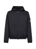 Piumino corto con cappuccio Monteynard nero