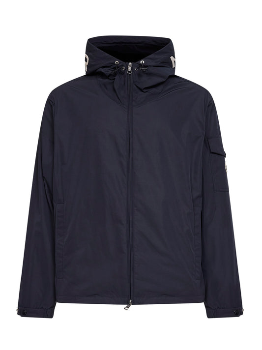 Blue Sassiere hooded jacket
